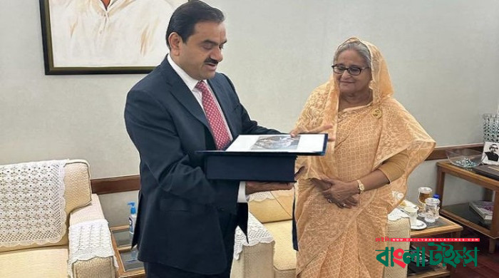 বাংলাদেশে এসে প্রধানমন্ত্রীকে ধন্যবাদ জানালেন আদানি